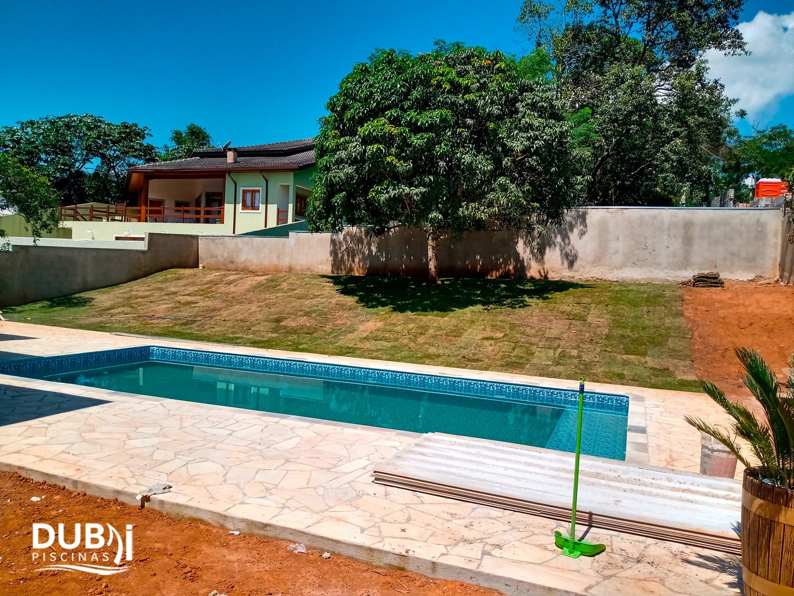 Projeto de piscina realizado pela Dubai Piscinas